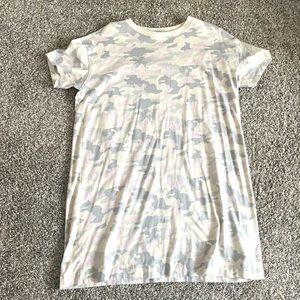 Camo T Shirt Dress